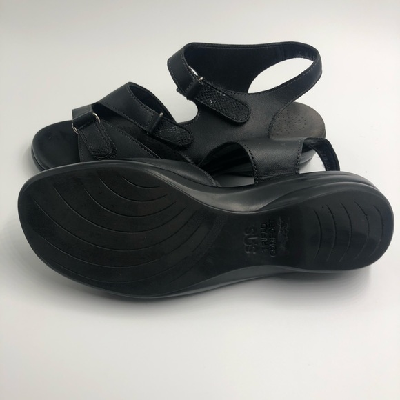 womens black sandals size 6